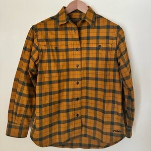 Filson Orange and Green Alaskan Guide Shirt - Women’s